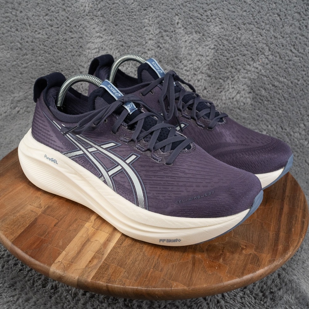 Size‎ 11 - Asics Gel Nimbus 27 Indigo Fog Running Shoe Excellent W